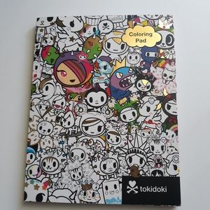 Tokidoki Coloring Pad book Collectors L👀k!